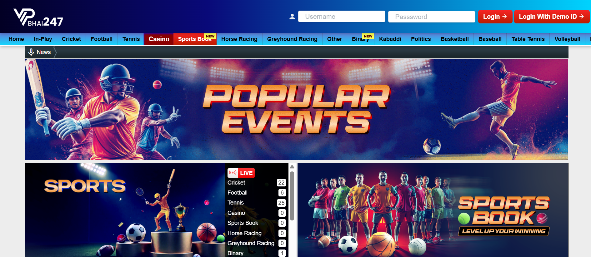 vipbhai247 - Pure Indian Betting Exchange 24/7
