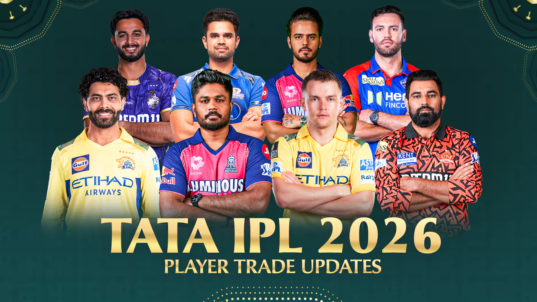 IPL 2026 all desi teams and captains - vipbhai247